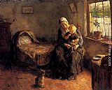 Dressing The Baby by Jacob Simon Hendrik Kever